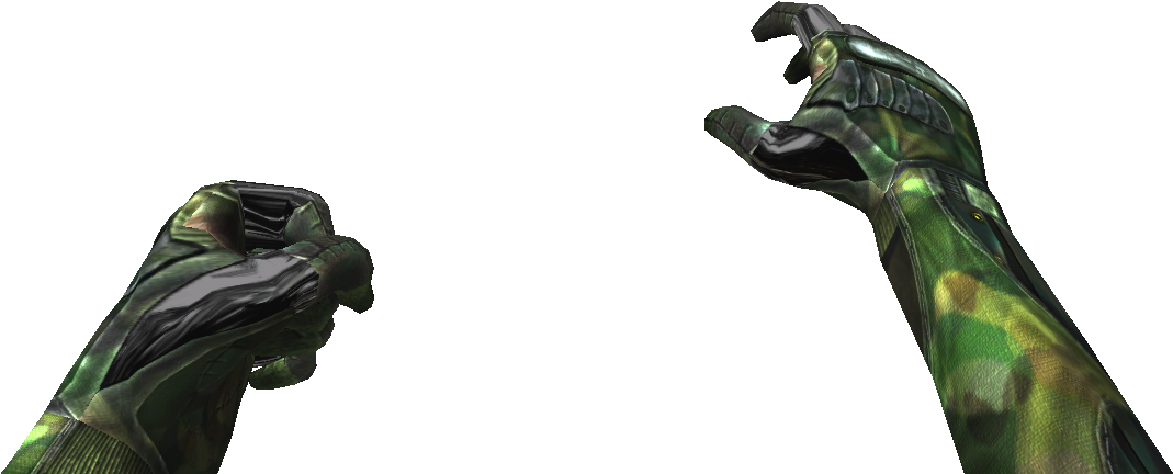 Bw 1stp Fists - First Person Fist Sprite (1103x464), Png Download
