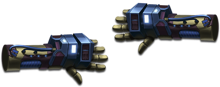 Weapon Power Fists - Shadow Fight 2 Fists (778x302), Png Download