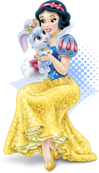 Durante Un Paseo Por El Bosque, Blancanieves La Encontró - Princess Snow White And Berry (332x567), Png Download