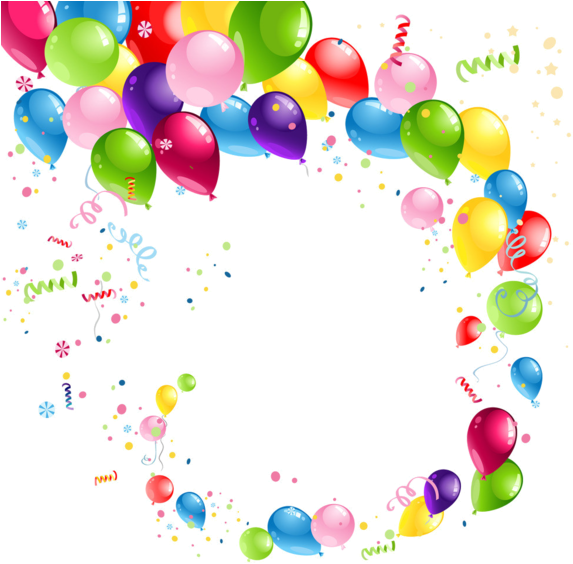 Don't You Just Love Parties No Party Is Ever The Same - Balloons Vector Free (600x581), Png Download
