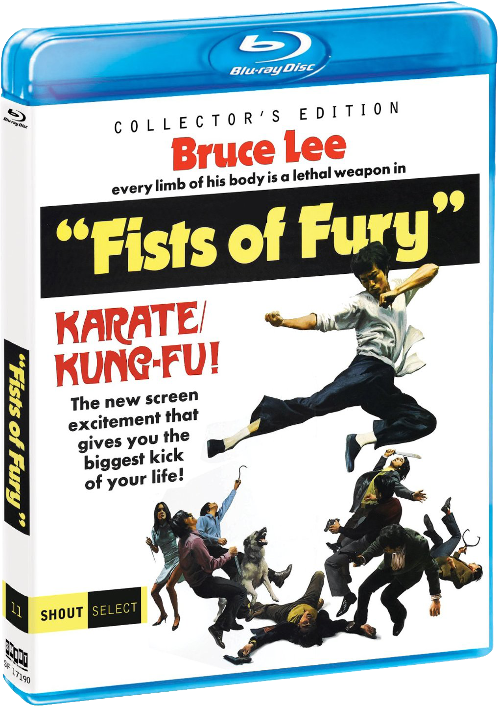 Fists Of Fury - Bruce Lee Shout Factory (1076x1500), Png Download