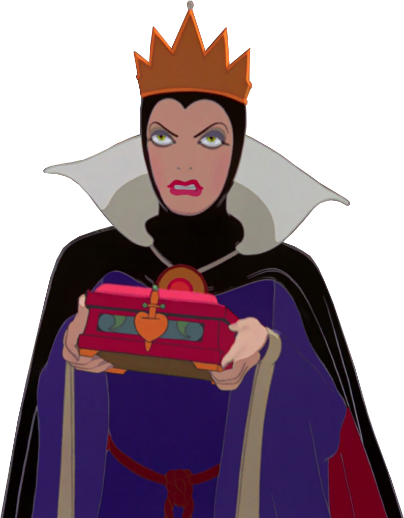 Cliparts De La Primera Gran Villana De Disney - Malvada De Blanca Nieves Png (1440x1080), Png Download
