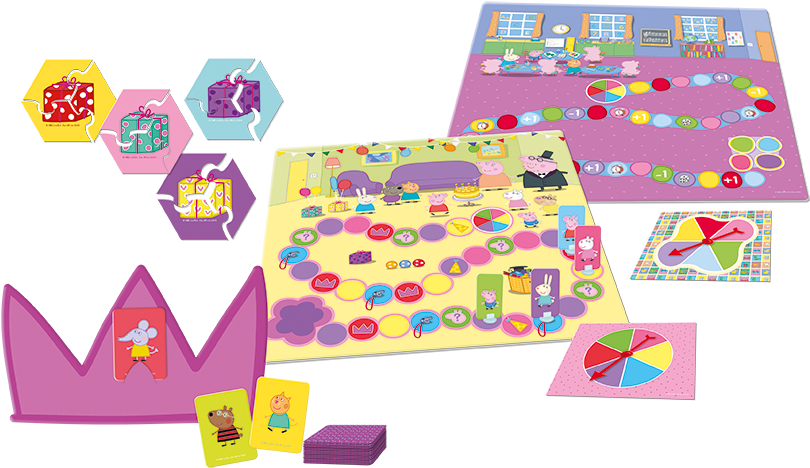 Images To Download - Trefl Game Peppa Party Time (829x600), Png Download