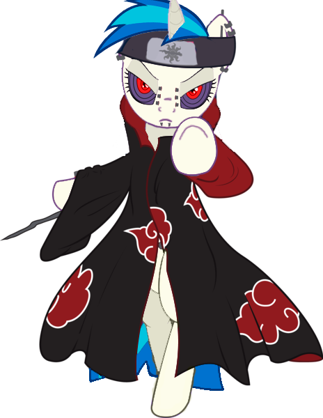 #447404 - Akatsuki, Artist - Holsternicholson, Artist - Akatsuki Versão My Little Pony (464x600), Png Download