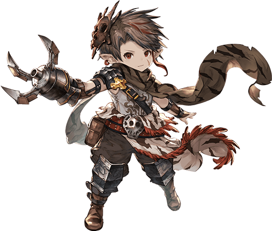 Everyone Has Fists Or Claws, Right Well, Except For - Granblue Fantasy Harvin (960x800), Png Download