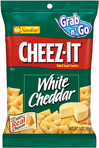 White Cheddar Cheez-it - Cheez It White Cheddar (500x500), Png Download