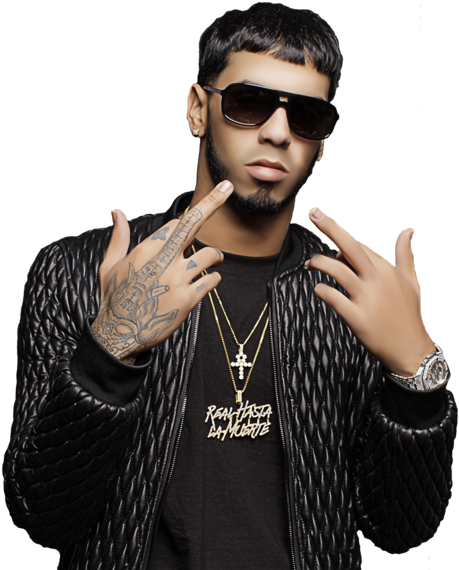 Share This Image - 6ix9ine Y Anuel Aa (460x600), Png Download
