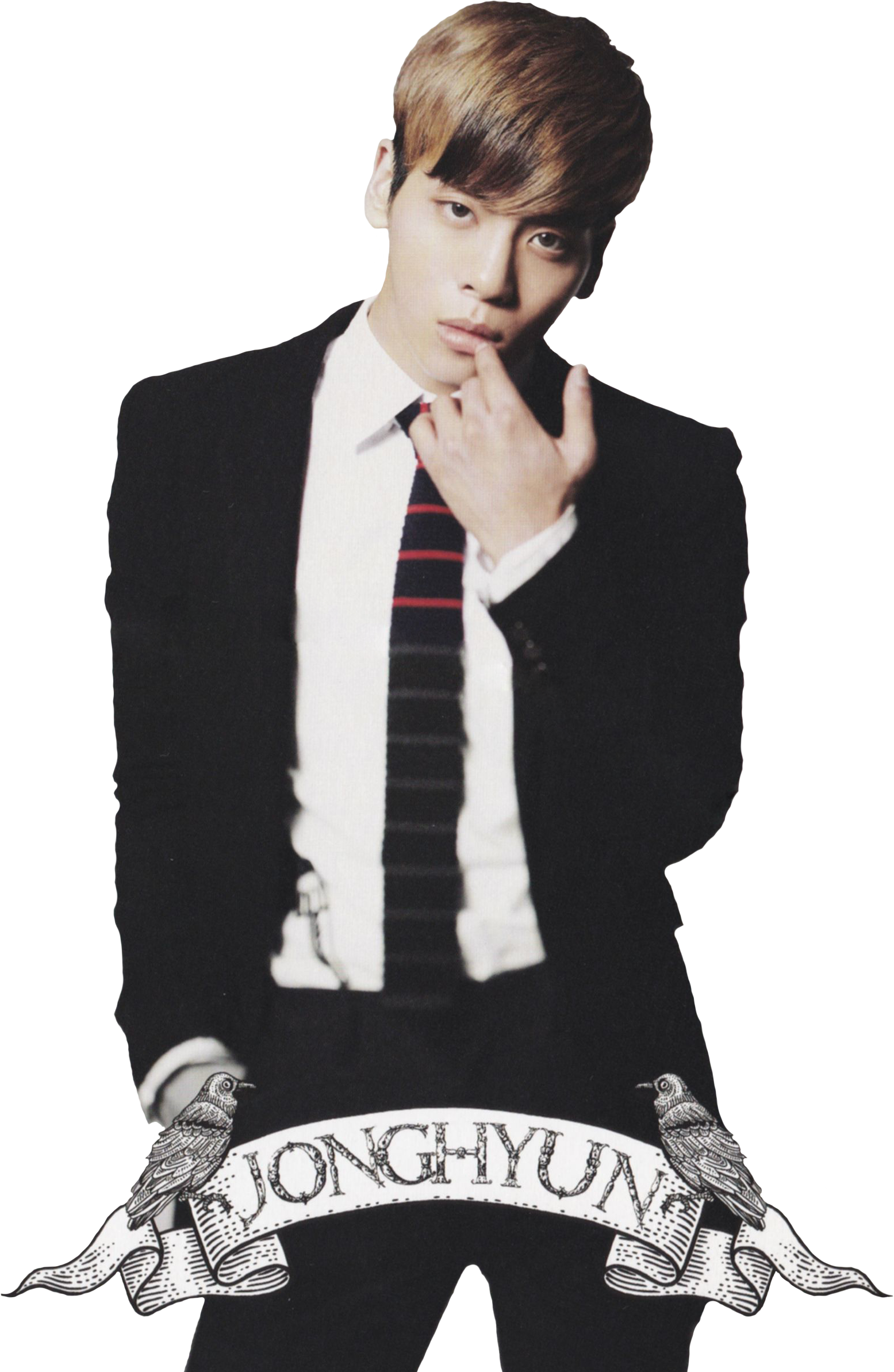 〈美学〉 - Jonghyun (1555x2386), Png Download
