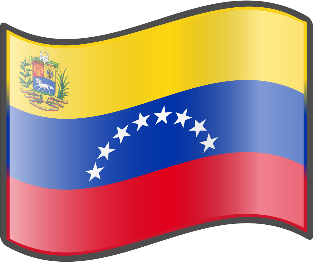 Nuvola Venezuelan State Flag - Flag Of Venezuela (1024x1024), Png Download