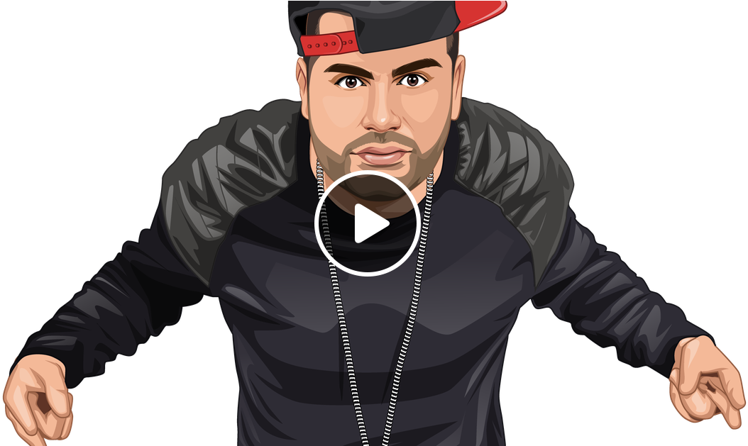 Latin Trap - Cartoon (1200x628), Png Download