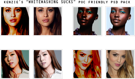 “ “ Decided To Whip Up A Psd Pack That Doesn't Whitewash - Whitewash (540x295), Png Download