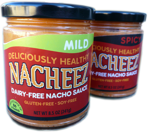 There's - Spicy Nacheez Vegan Nacho Cheese Sauce (500x446), Png Download