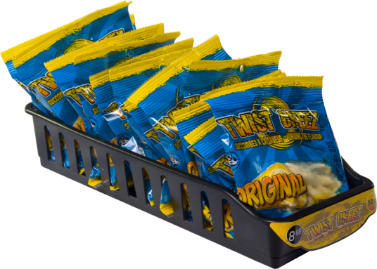 Twist Cheez Display - Snack (536x383), Png Download
