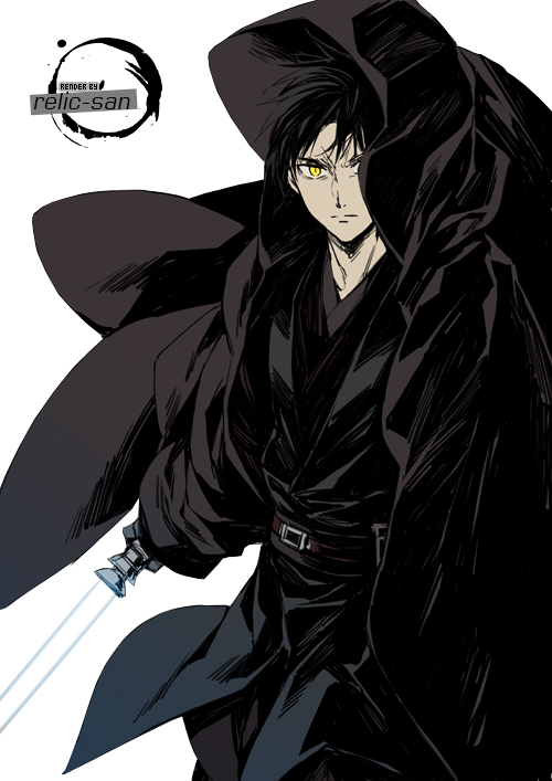 Star Wars Version Render By Relic-san - Star Wars Version Anime (500x707), Png Download