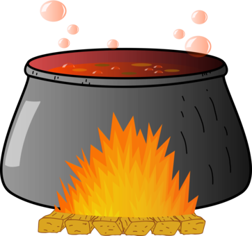 Boiling Cajun Cuisine Boil-water Advisory Seafood Boil - Boil Clip Art (362x340), Png Download