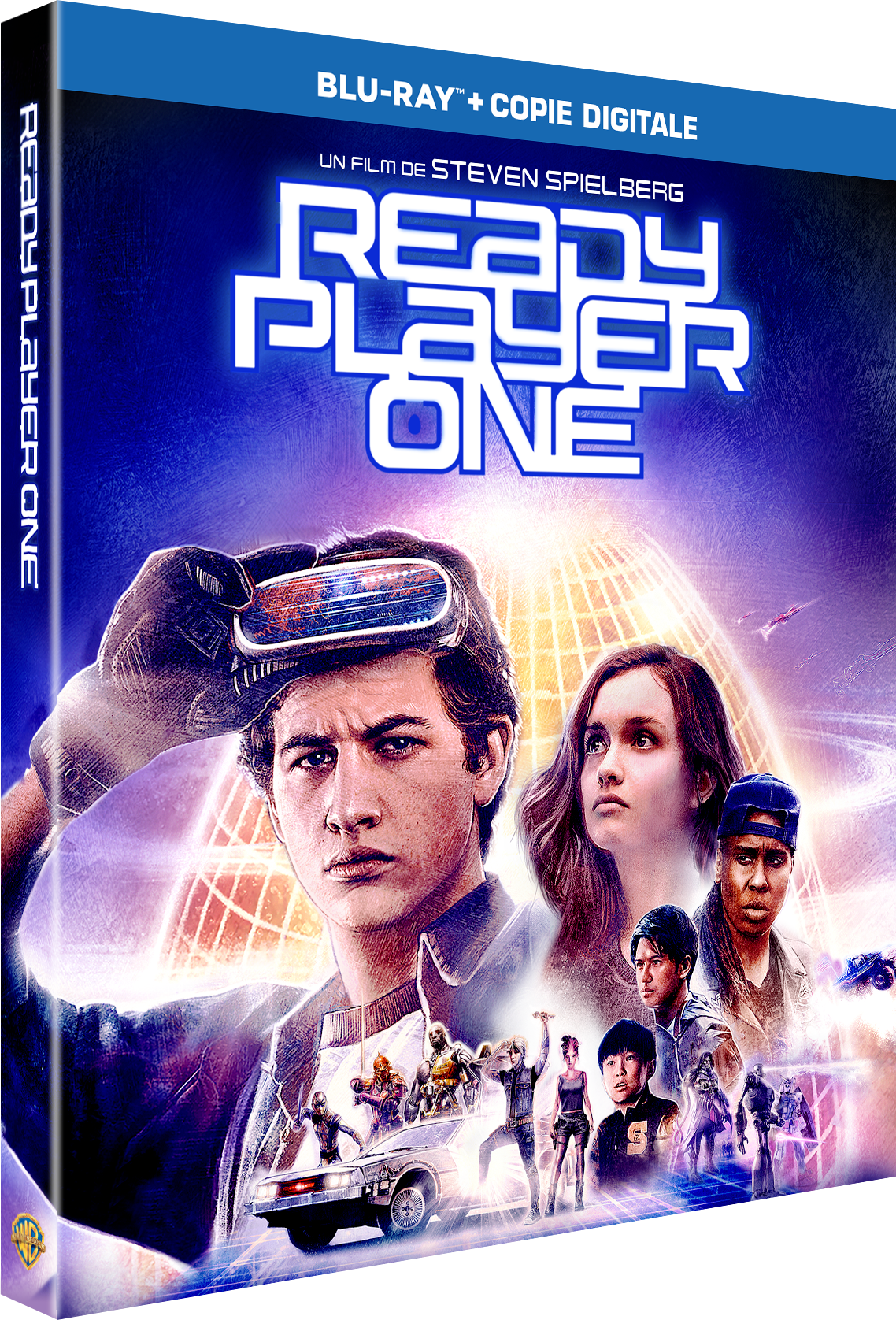 Ready Player One En Steelbook®, Blu-ray, Dvd Et Vod - Ready Player One Dvd Cover (1138x1676), Png Download