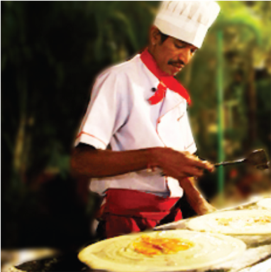 Onsite Dosa - From $10 - - Onsite Dosa Catering Stands (430x432), Png Download