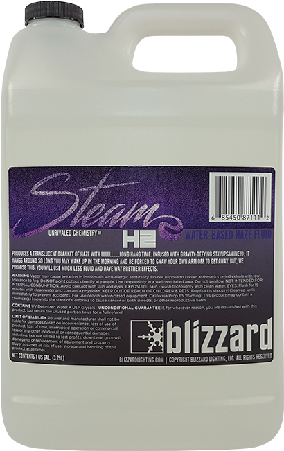 Next - Blizzard Lighting Steam Hz 1 Gallon Of Premium Hazefluid (575x800), Png Download