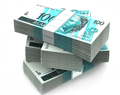 Pacote De Dinheiro Png (418x331), Png Download