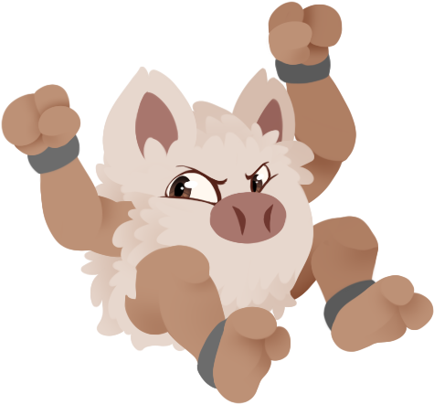 Primeape (500x500), Png Download