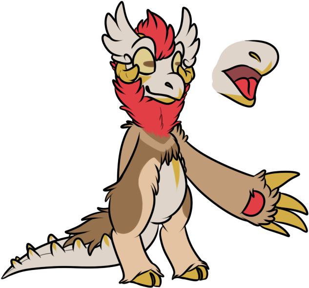 Miz The Jersey Devil Reference - Cartoon (652x600), Png Download