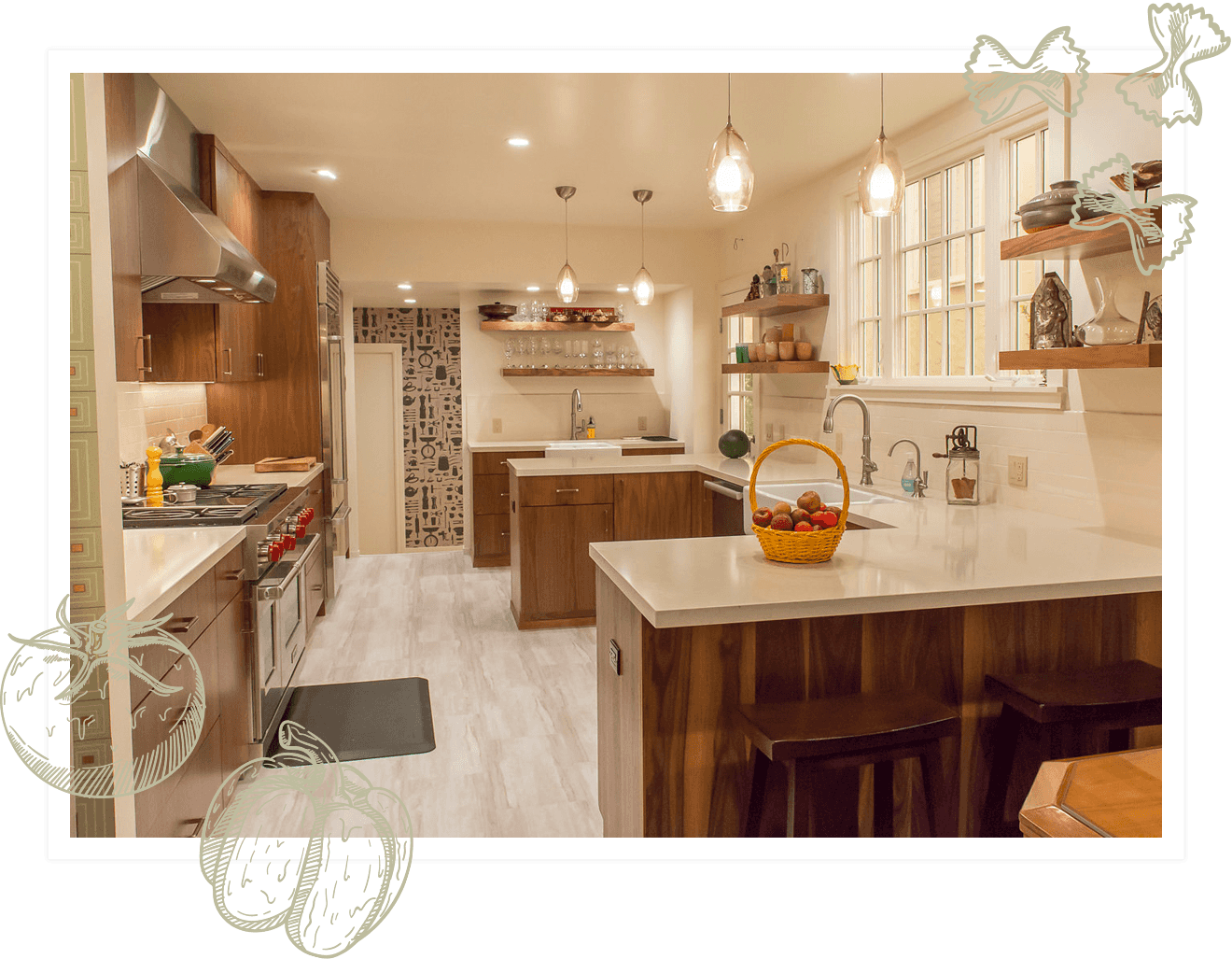 We Love Hosting Cooking Classes With People From All - Kitchen (1320x1027), Png Download