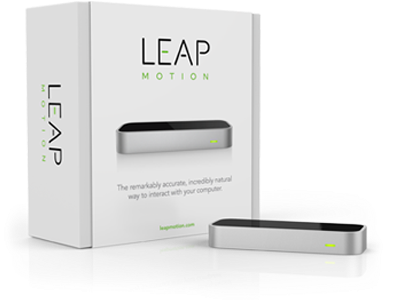 Leap Motion Lm-c01-es Motion Controller (400x312), Png Download