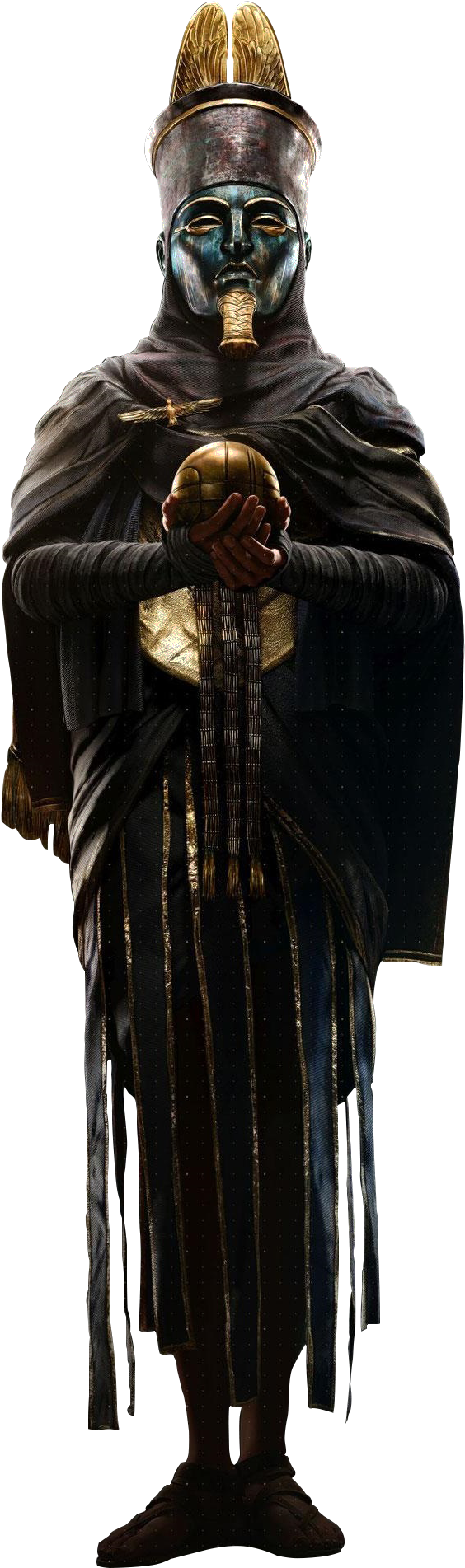 Medunamun - Assassin's Creed Origins Medunamun (648x1972), Png Download