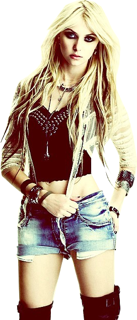 Png- Taylor Momsen - Nikki Sixx Love (272x632), Png Download