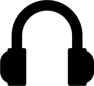 Headphones (376x343), Png Download
