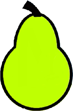 Pear Body - Brawl Of The Objects Pear Body (331x456), Png Download
