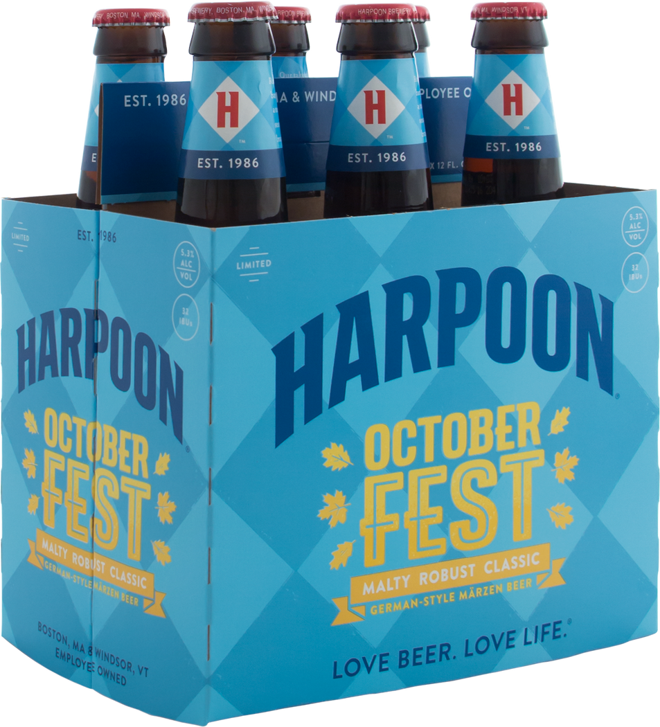 Harpoon Seasonal - Harpoon Octoberfest Png (953x1050), Png Download