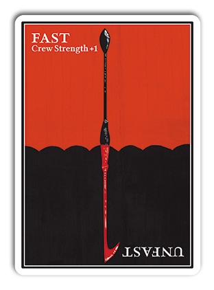 The Two Killing Tools Of Whales By American Whaling - Card Game (312x422), Png Download