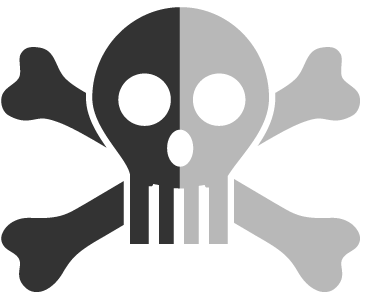 50% Of Deaths - Stencil (625x417), Png Download