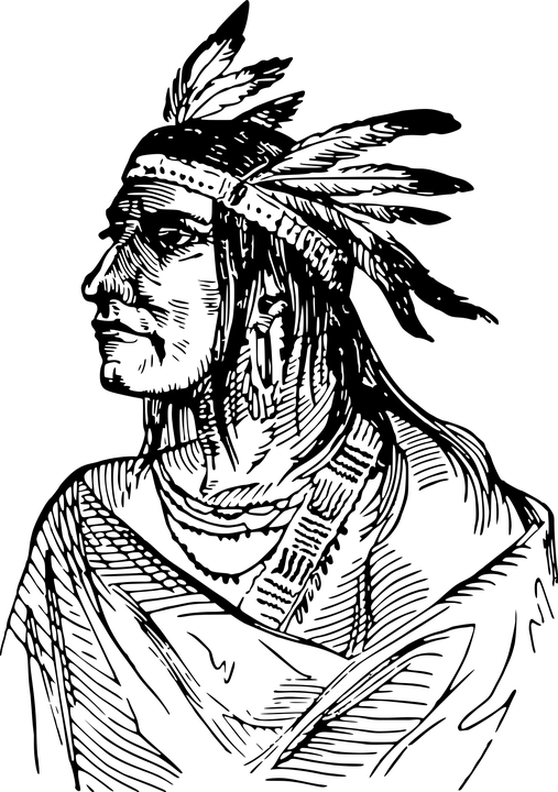 American Indian Png - Native American Png (507x720), Png Download