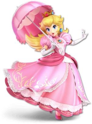 Https - //static - Tvtropes - Org/pmwiki/pub/images/ - Peach Smash Bros Ultimate (349x409), Png Download