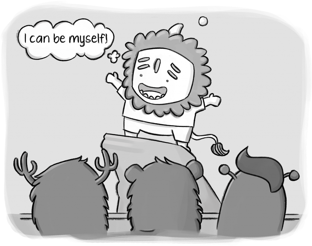 Bravery Points Mean So Much More - Courage (1024x801), Png Download