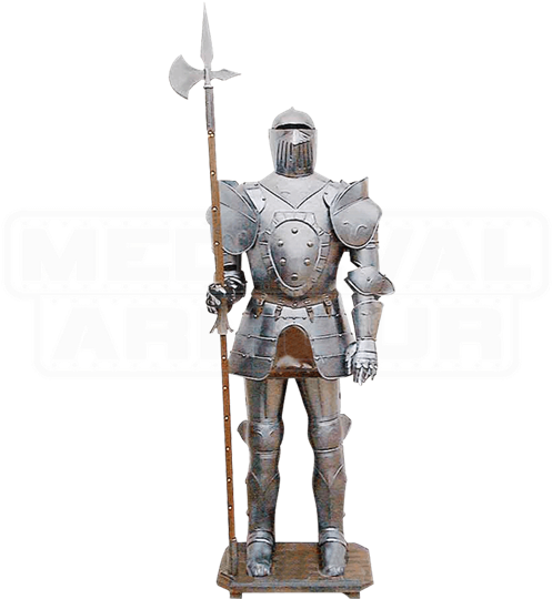 Medieval Suit Of Armor Display - Medieval Suit Of Armor (550x550), Png Download