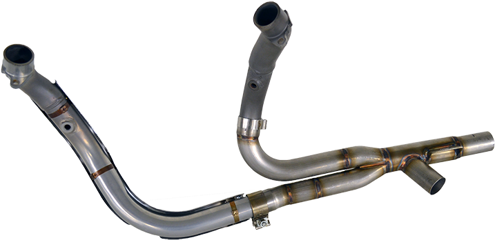 Jackpot Indian Head Pipe Shown With Oem Primaries - Jackpot Header For Indian (800x533), Png Download
