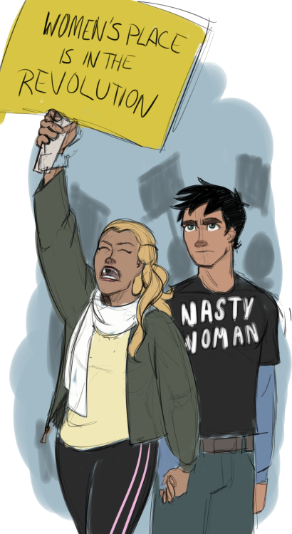 If You Don't Think They Would Be Marching Today, You - Annabeth Chase (410x750), Png Download