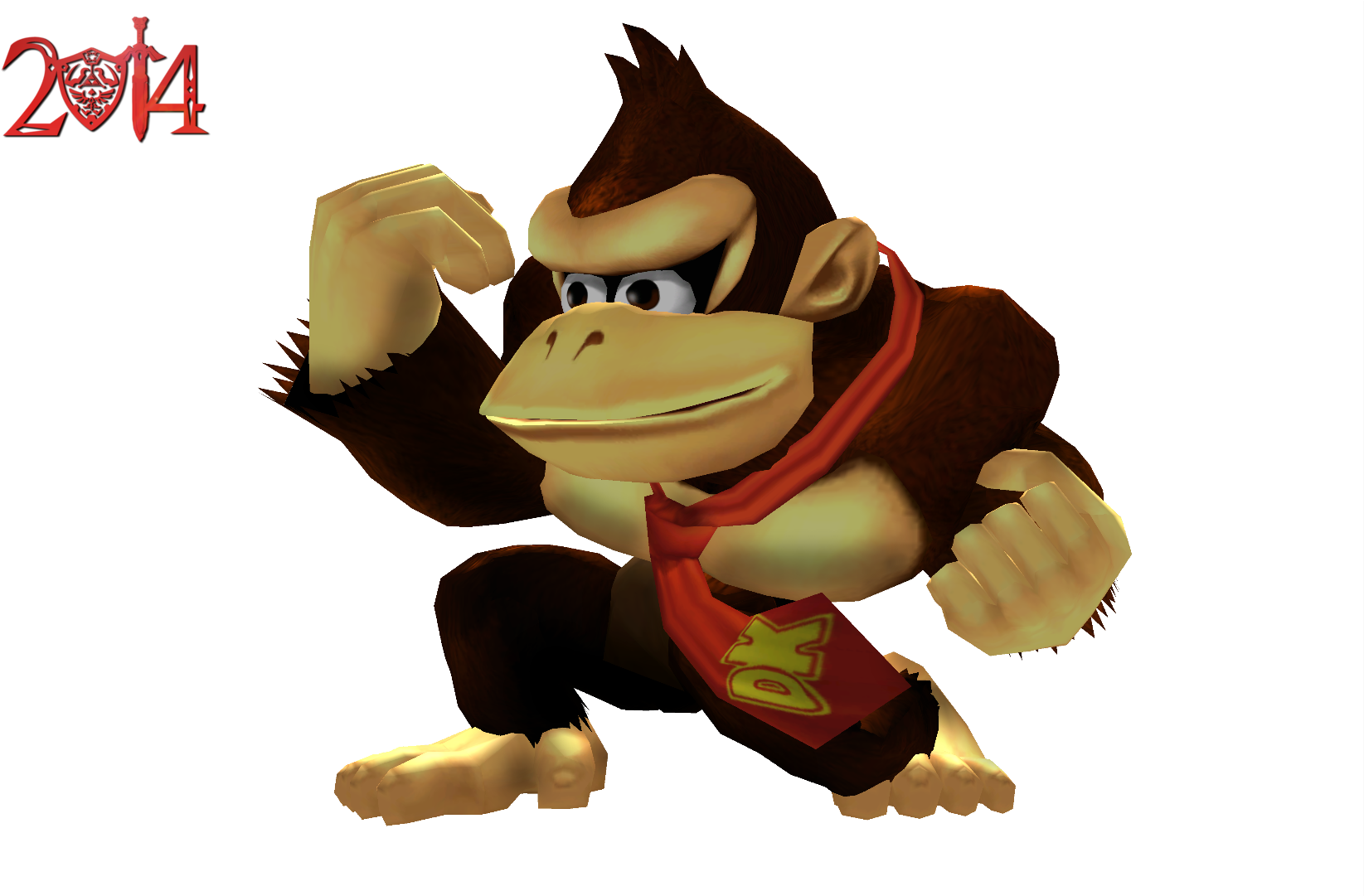 Melee Hd Donkey Kong By Machriderz-d79fkb5 - Ssbm Donkey Kong Png (1920x1080), Png Download
