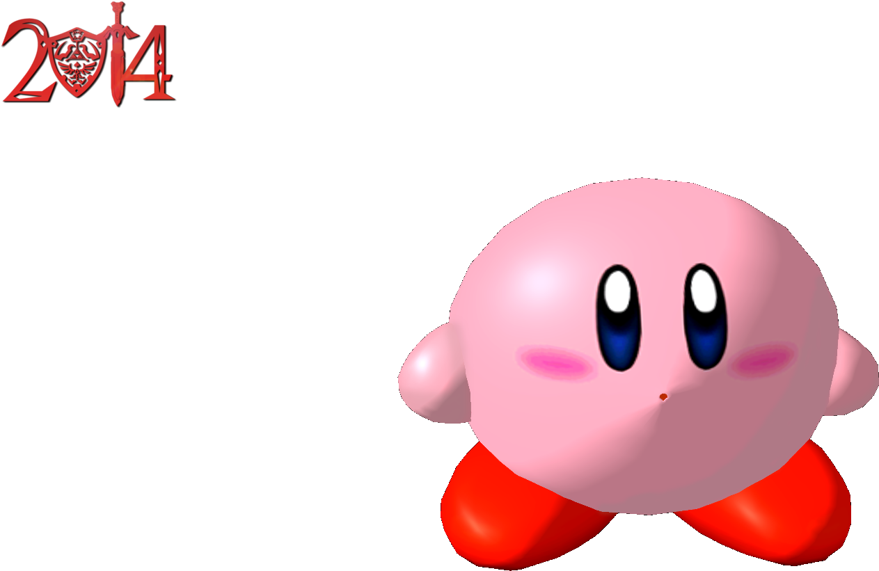 Melee Hd Kirby By Machriderz-d79fnsx - Melee Kirby (1920x1080), Png Download