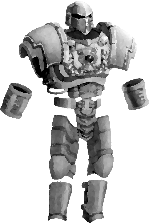 Pde6jle - Ignatius Power Armor (502x744), Png Download