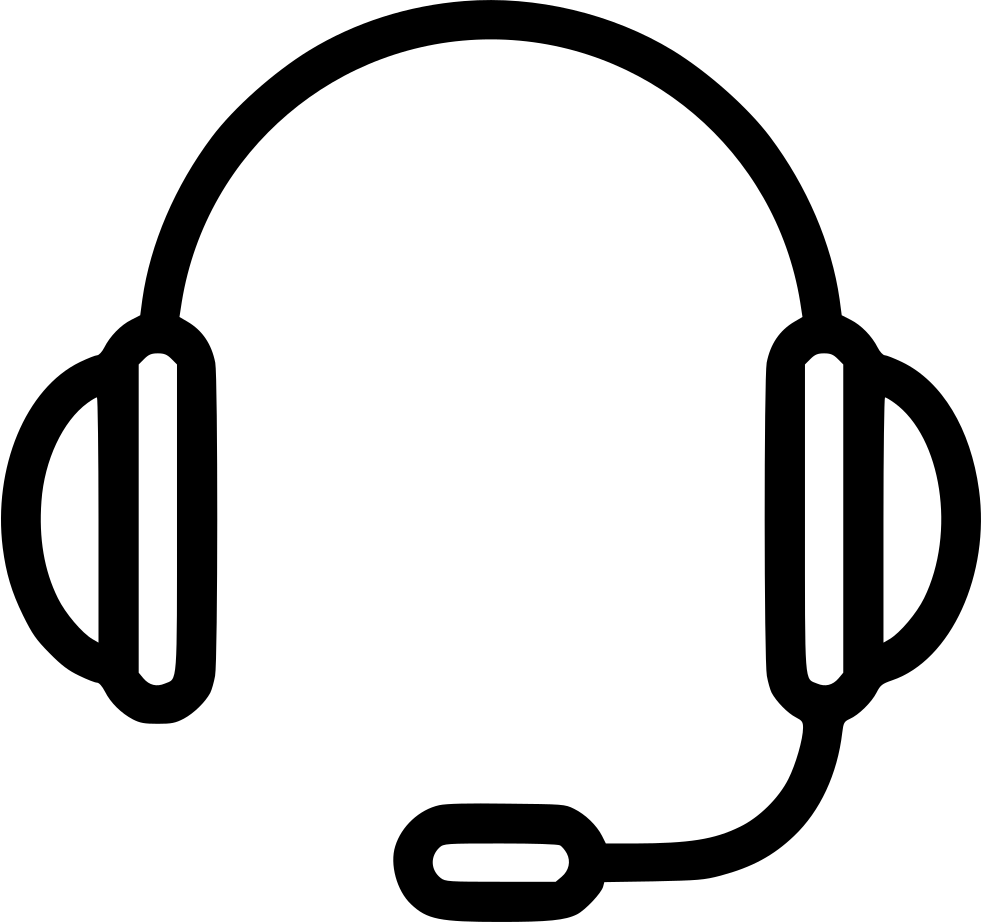 Headset Comments - Headphone With Mic Logo (981x922), Png Download