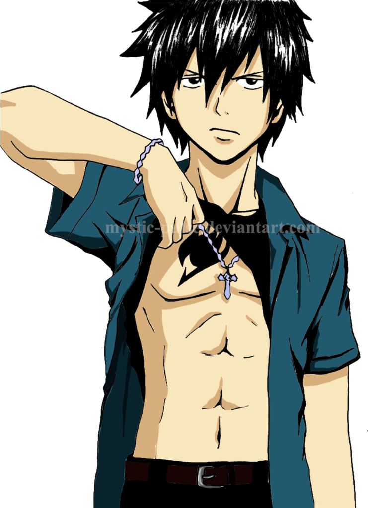 Wp#gray Fullbuster By Mystic Pulse-d6q99p3 - Hội Pháp Sư Fairy Tail Gray (783x1021), Png Download