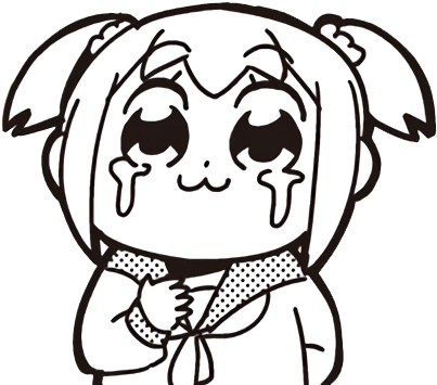 [ Img] - Pop Team Epic Png (413x372), Png Download