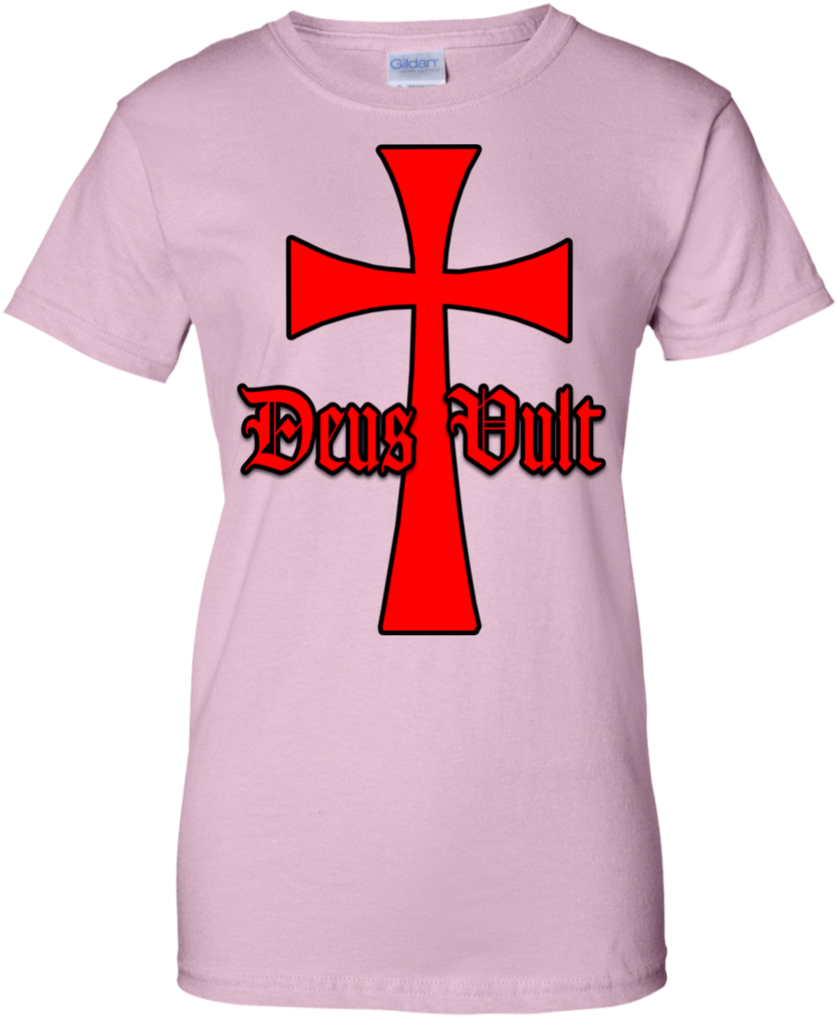 Deus Vult - Bunkieshop Colourful - Enlighting Skull T Shirt & (1024x1024), Png Download