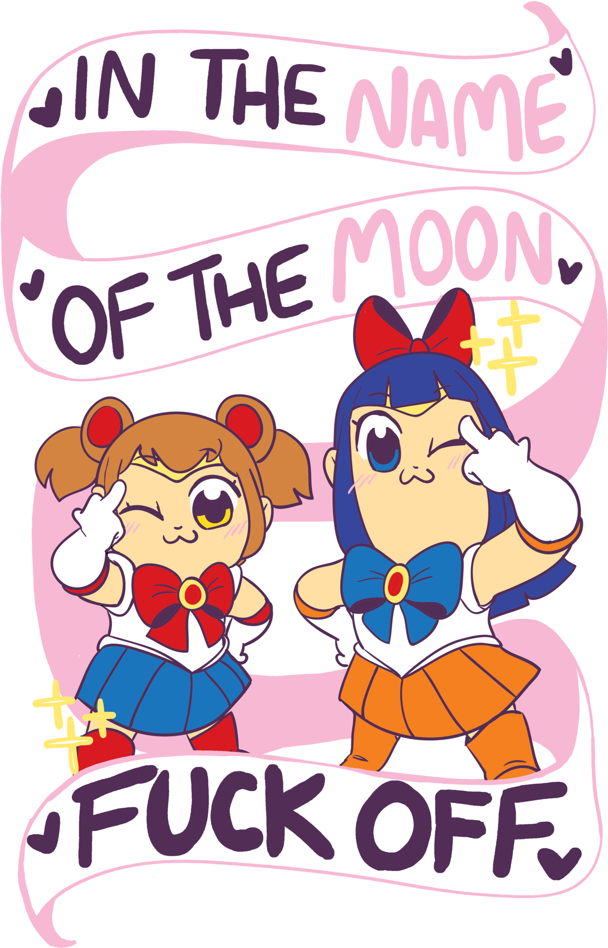 “i Created A Text Variant Of My Sailor Pop Team Epic - Pop Team Epic Shirt (1242x1920), Png Download