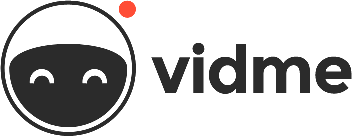 Vid Me Logo (713x278), Png Download