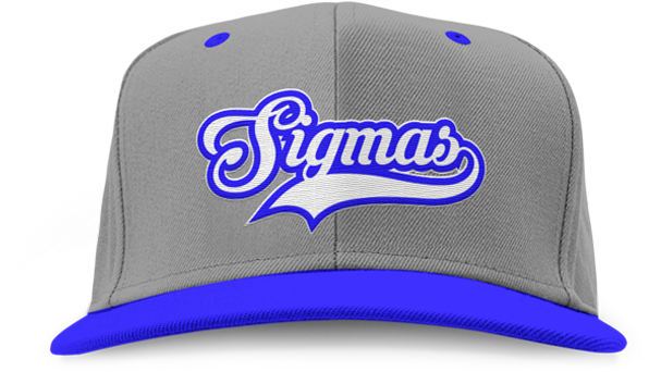 Phi Beta Sigma Embroidered League Snapback Hat (628x720), Png Download